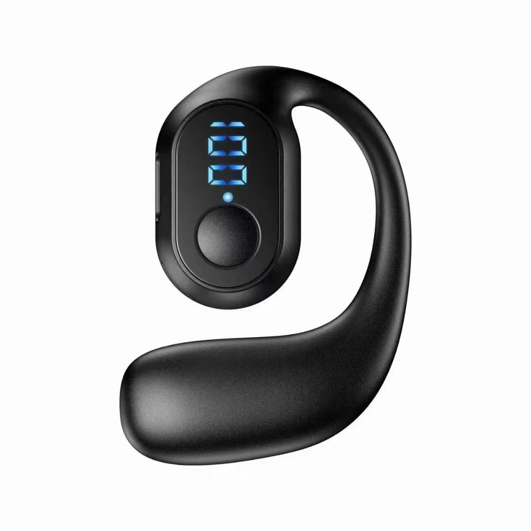 Open Ear Wireless Sports Earbuds V5.3 - Touch Control Lightweight Hook Design