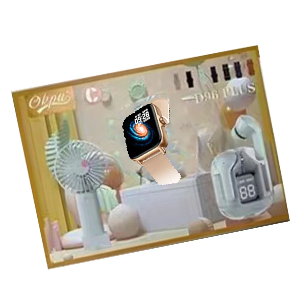 D96 Plus Pro Max Smartwatch - Heart Rate Monitor, Wireless Charging & IP67 Waterproof thumbnail 3