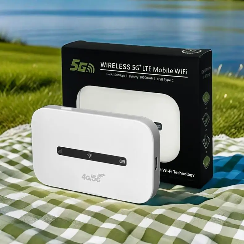 Portable 4G/5G WiFi Router - Mobile Wireless Hotspot for Internet on the Go4