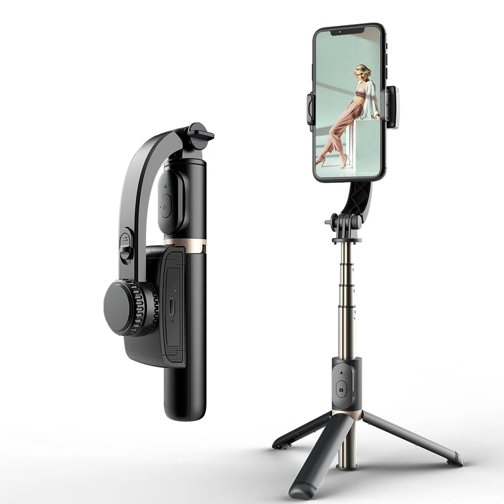 Q08 Gimbal Selfie Stick with 360° Rotation & Hidden Tripod Stand24