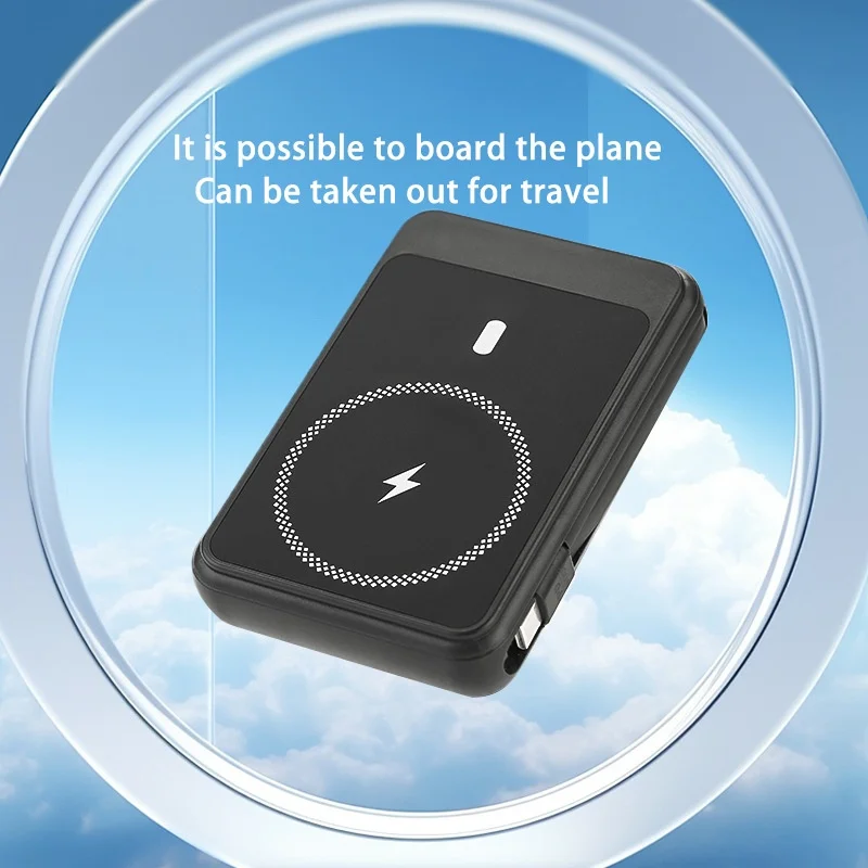 10000mAh Power Bank 22.5W Fast Charging with Wireless & Magnetic Charging
