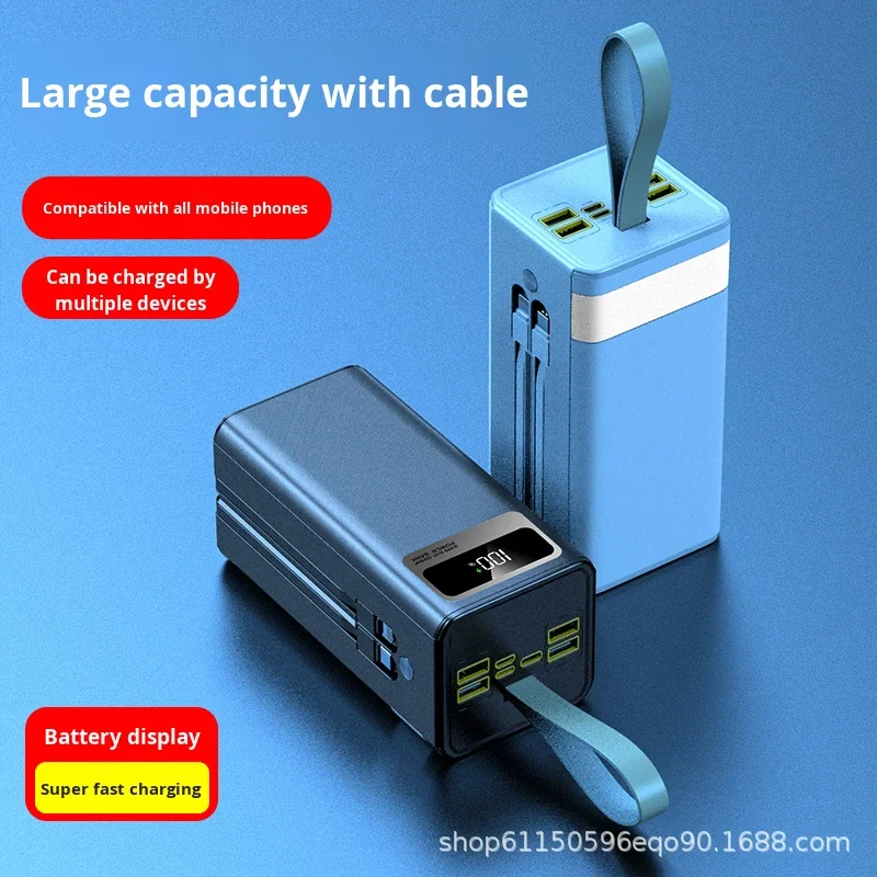 Ultra High Capacity 60000mAh Power Bank with 22.5W Fast Charging Technology