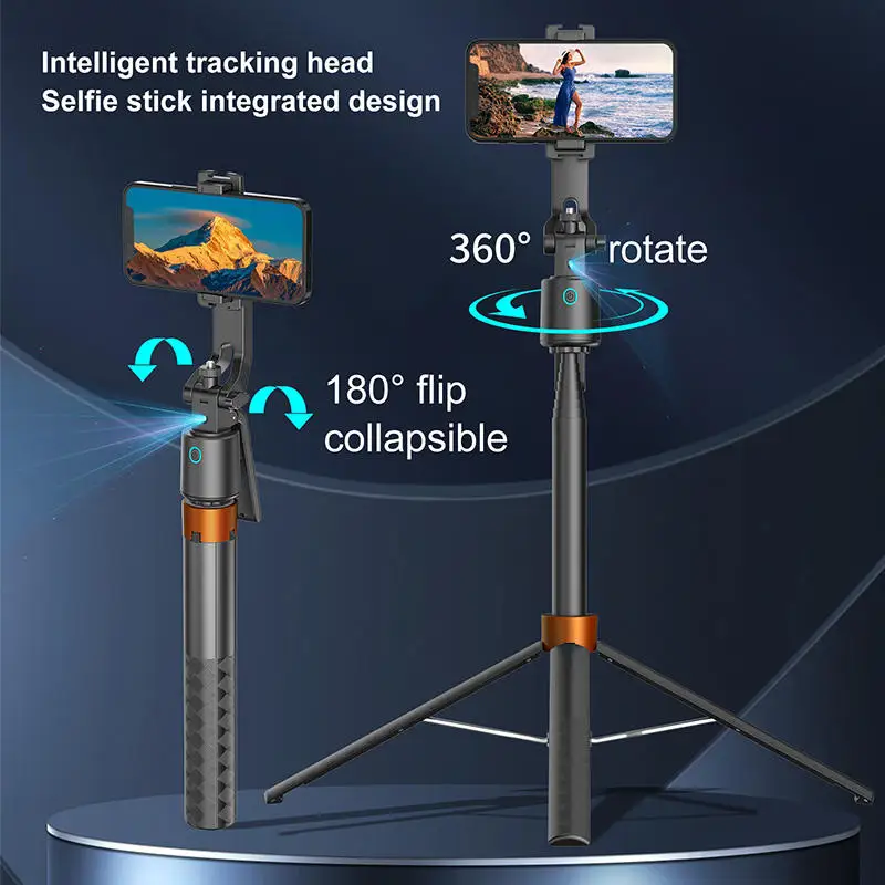 360° Smart Selfie Stick Tripod with Auto Face Tracking & Dual Fill Lights2