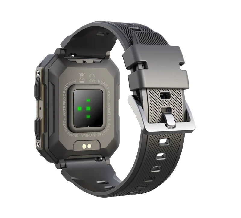 C20 Pro Men's Smart Watch with BT Calling - IP68 Waterproof 380mAh Battery Outdoor