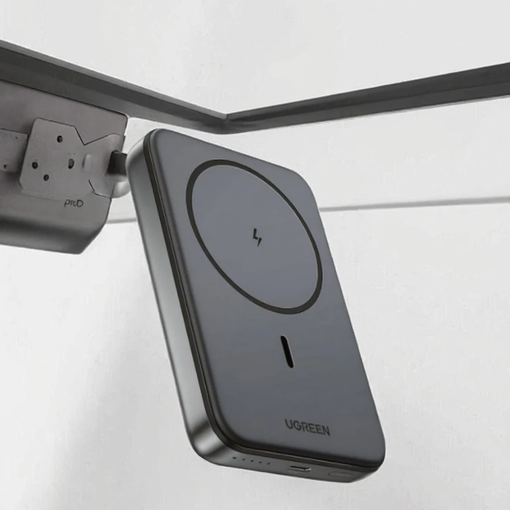 DX296 10000mAh Fast Charging Power Bank with LED Display - Black thumbnail 3