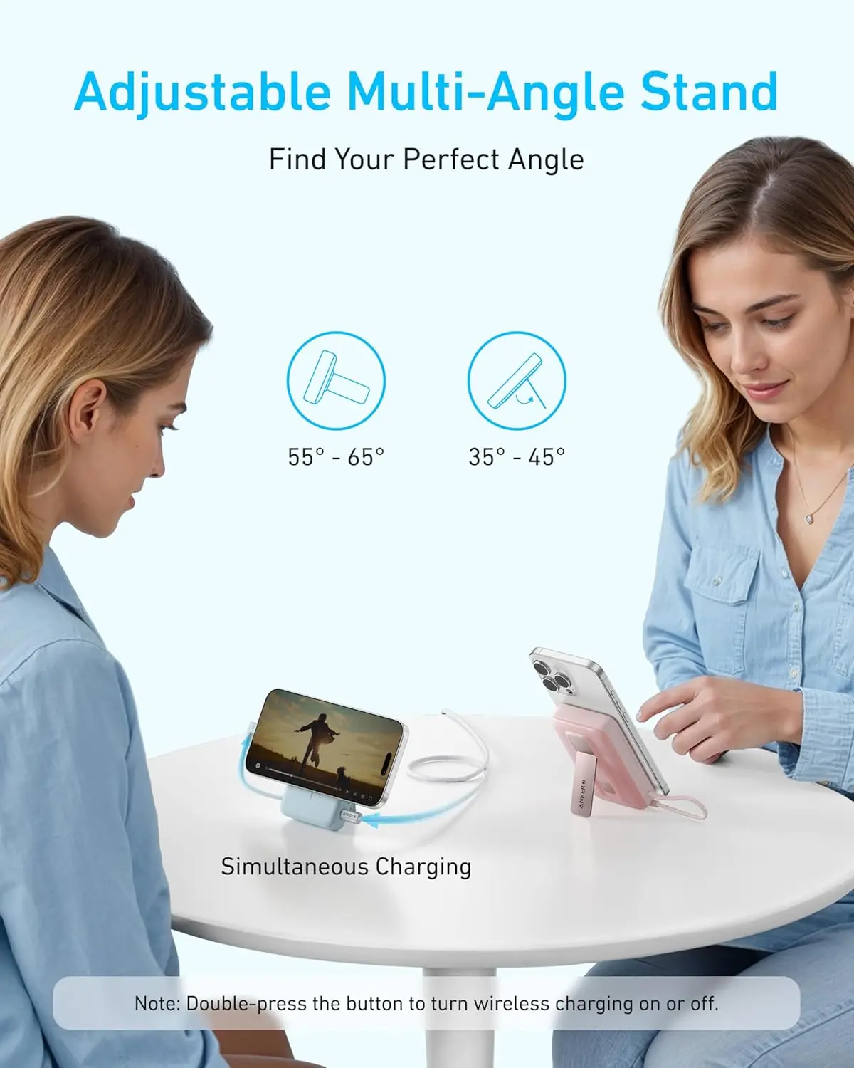 Anker Zolo 10,000mAh Magnetic Wireless Power Bank - 30W Fast Charging