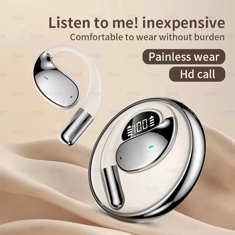Open Ear Wireless Earphones V5.4 - Sports TWS Headset with Mic & HiFi Stereo thumbnail 3