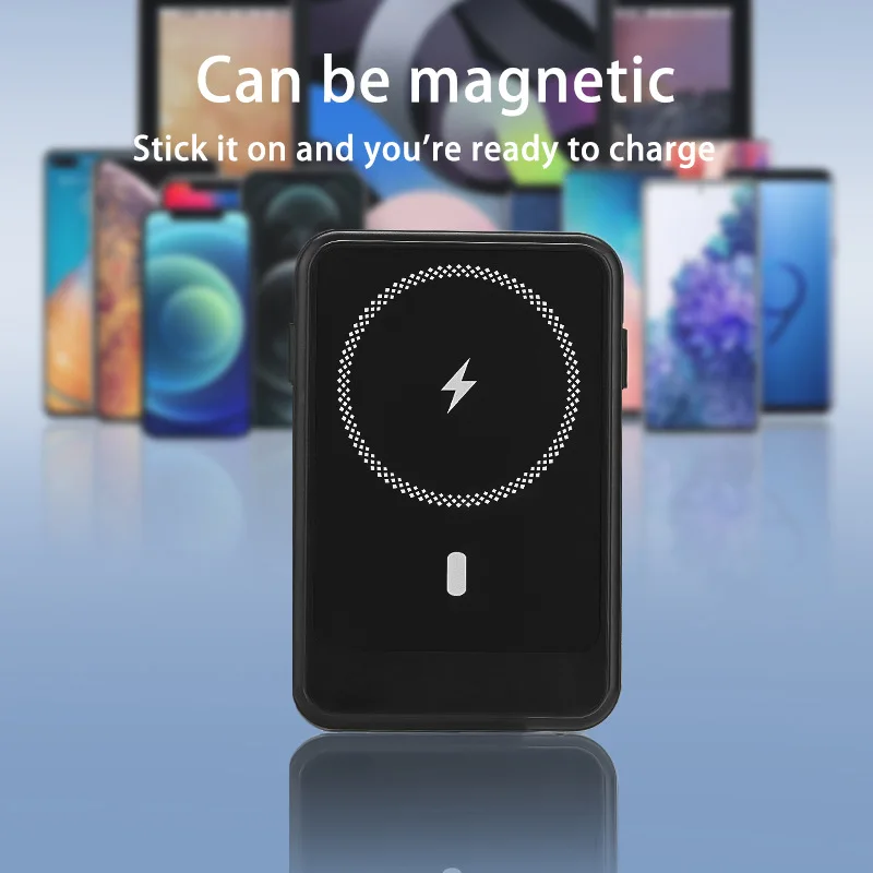 10000mAh Power Bank 22.5W Fast Charging with Wireless & Magnetic Charging
