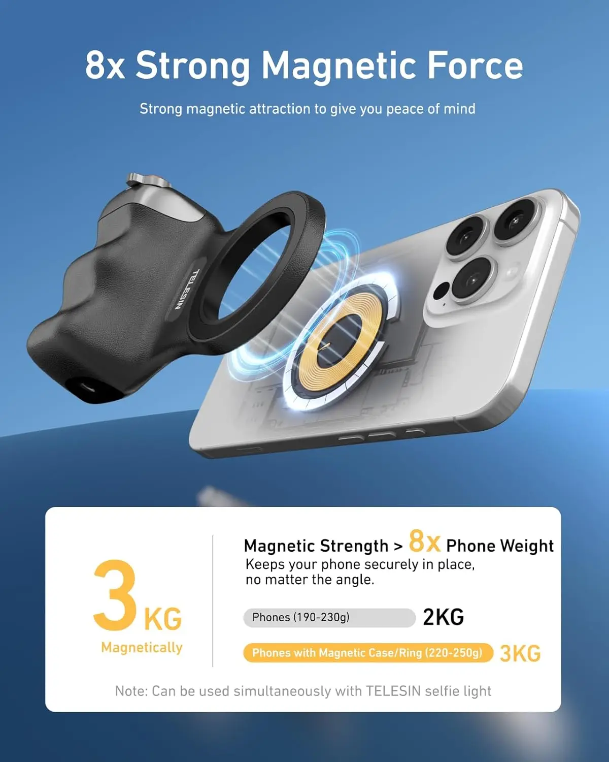Wireless Bluetooth Camera Shutter Remote Control for Android Smartphones