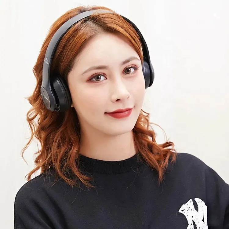 P47 Wireless Bluetooth Headphones - Over-Ear Stereo Gaming Headset thumbnail 2
