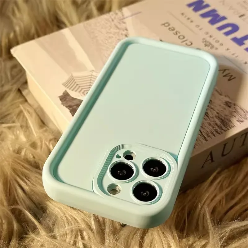 Shockproof TPU Silicone Phone Case for Samsung S24 & iPhone - Premium Protection thumbnail 2