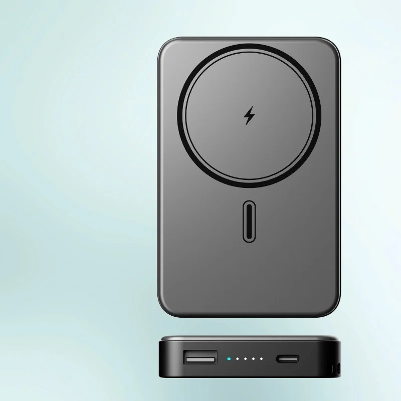 DX296 10000mAh Fast Charging Power Bank with LED Display - Black thumbnail 2