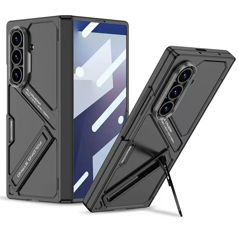 High Quality Transparent Tempered Glass Phone Case for Samsung Galaxy Z Fold 7 / Z Fold 6 / Z Fold 5