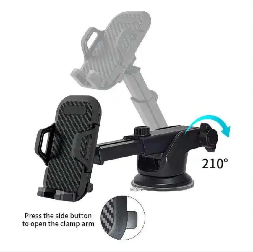 Nano Gel Universal Car Phone Holder Charger – Strong Dashboard & Windshield Mount for Hands-Free Driving