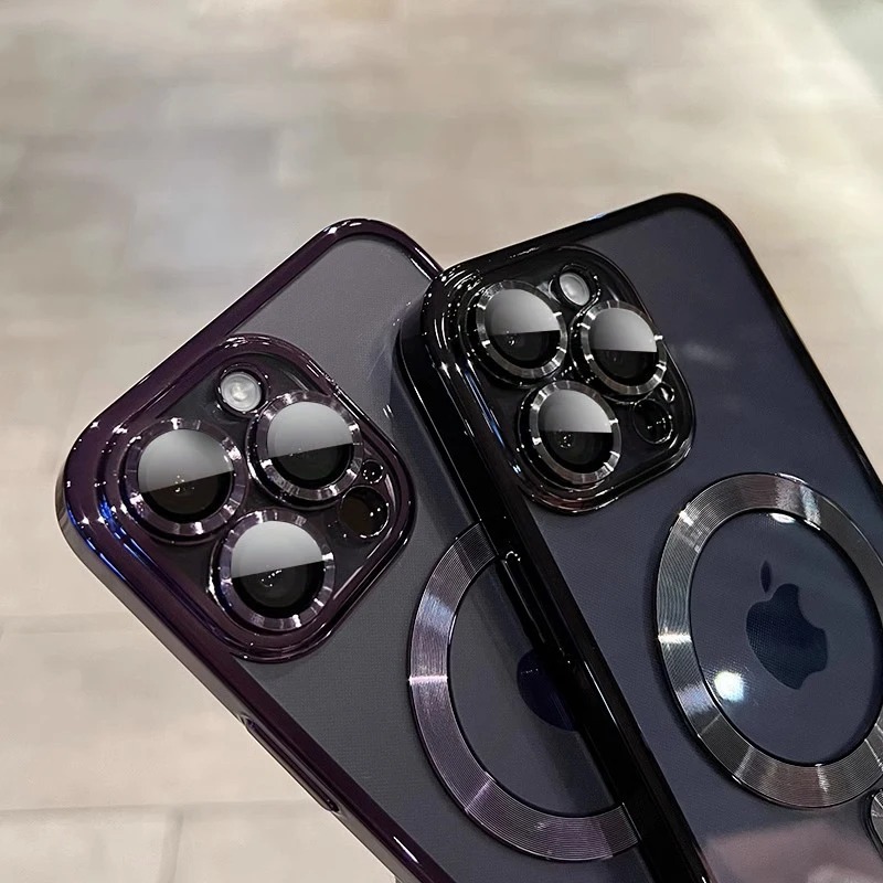 Magnetic Clear MagSafe Case for iPhone 15/14/13/12 Pro Max - Wireless Charging thumbnail 5