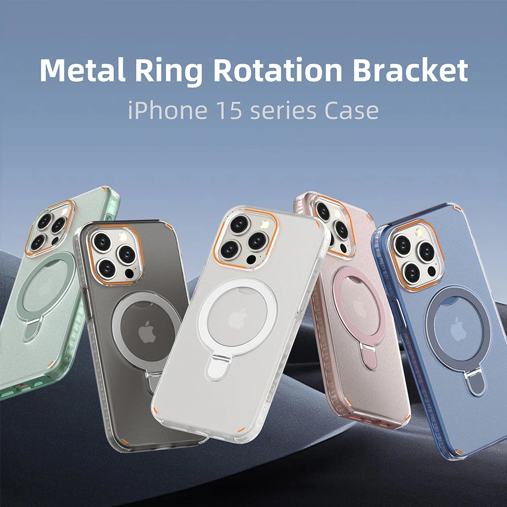 Luxury Magnetic Clear Phone Case for iPhone 17/16/15/14/13 Pro Max - MagSafe Compatible thumbnail 6