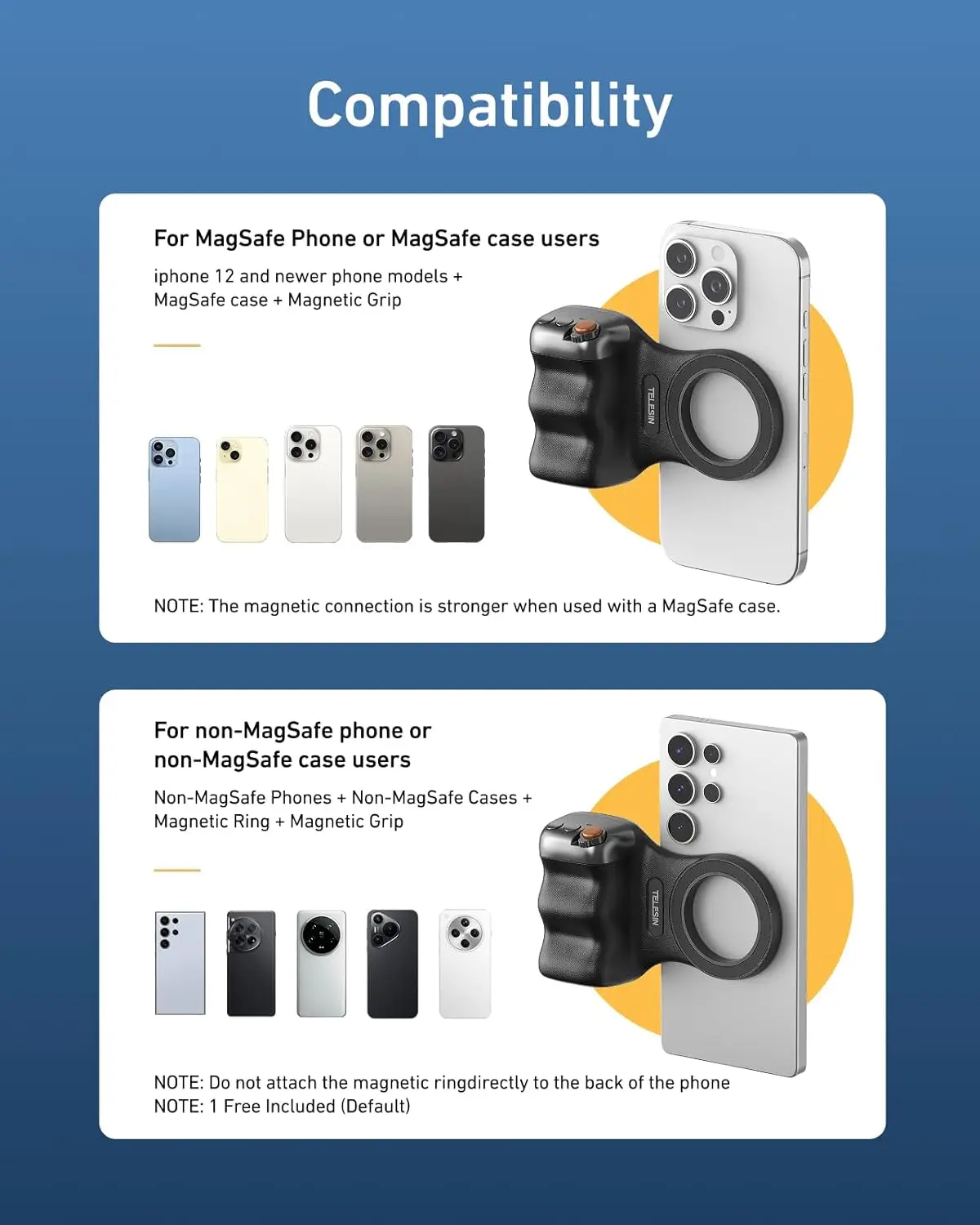 Wireless Bluetooth Camera Shutter Remote Control for Android Smartphones