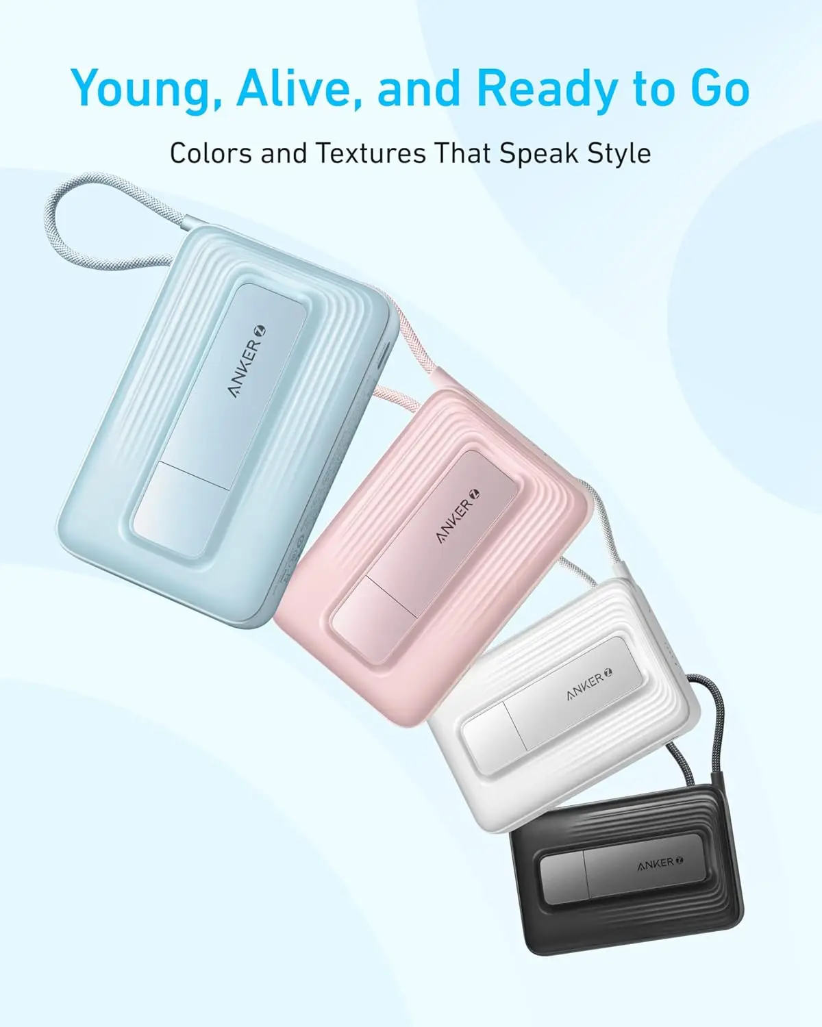 Anker Zolo 10,000mAh Magnetic Wireless Power Bank - 30W Fast Charging