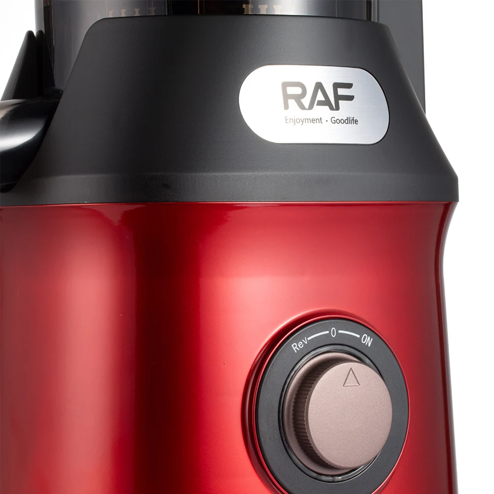 RAF 1.7L Big Mouth Slow Juicer Machine – Pure Copper Motor Multi-Function Cold Press Juicer
