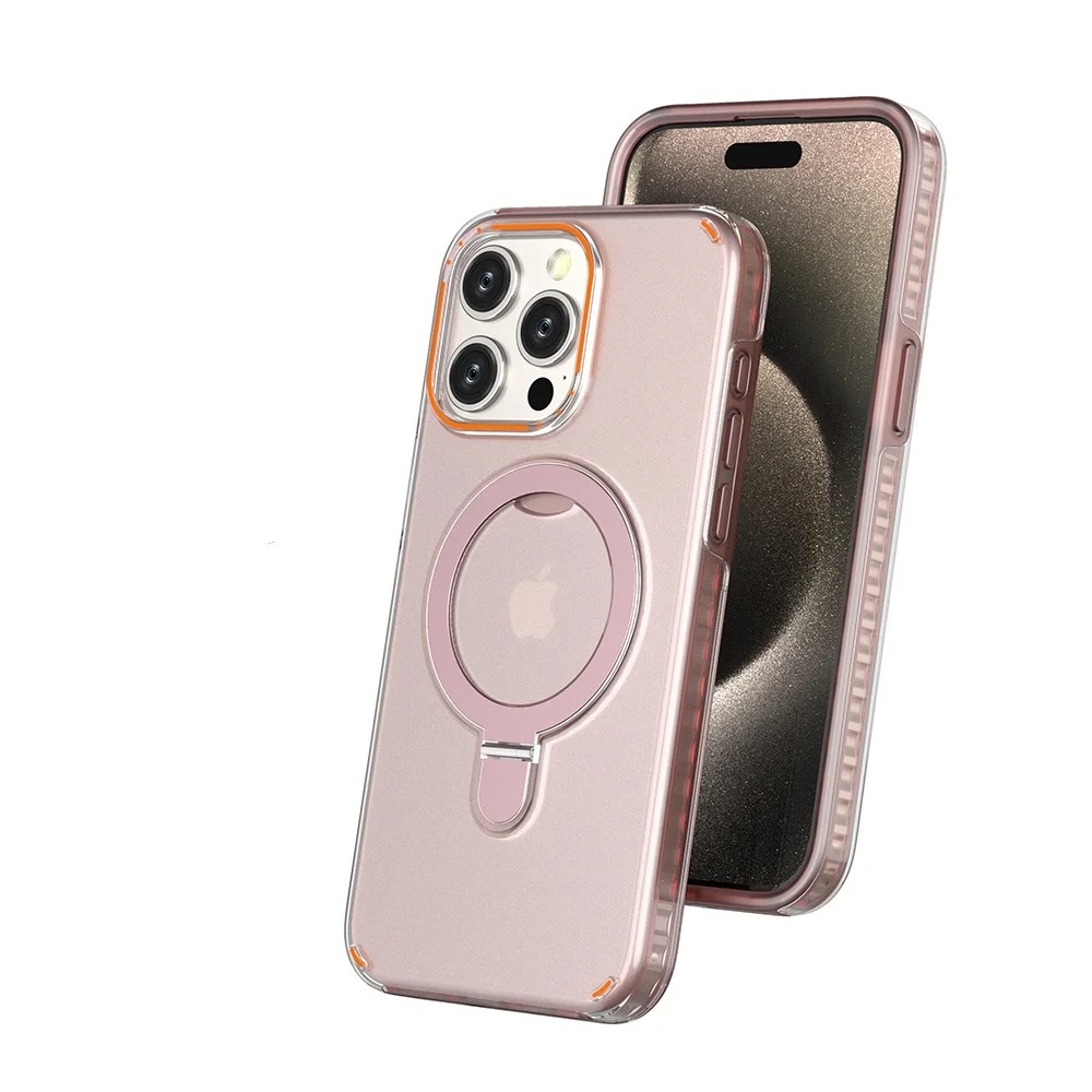 Luxury Magnetic Clear Phone Case for iPhone 17/16/15/14/13 Pro Max - MagSafe Compatible thumbnail 5