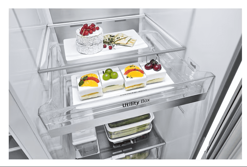 LG 674L Side-by-Side Refrigerator