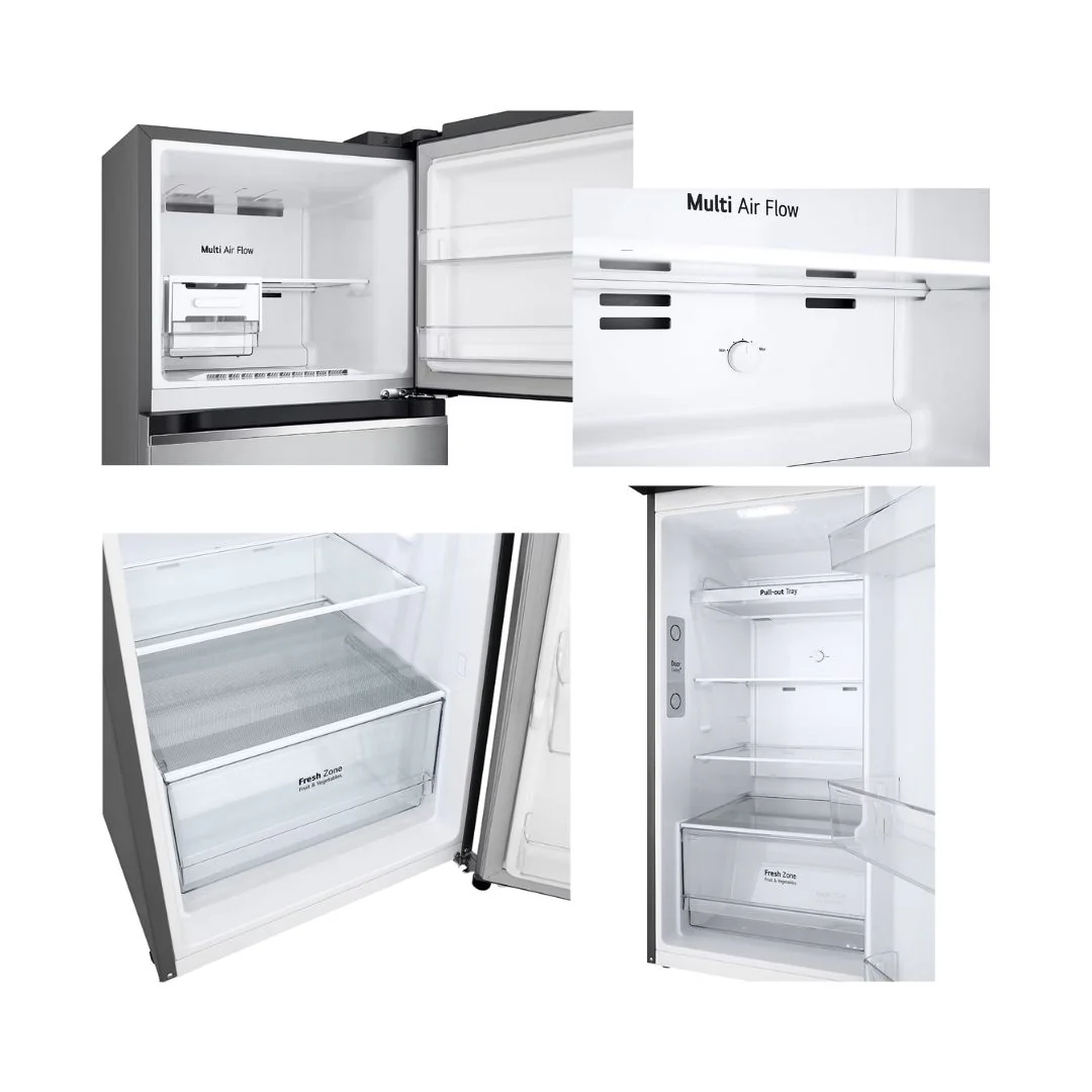 LG 287 L Top-Freezer Refrigerator