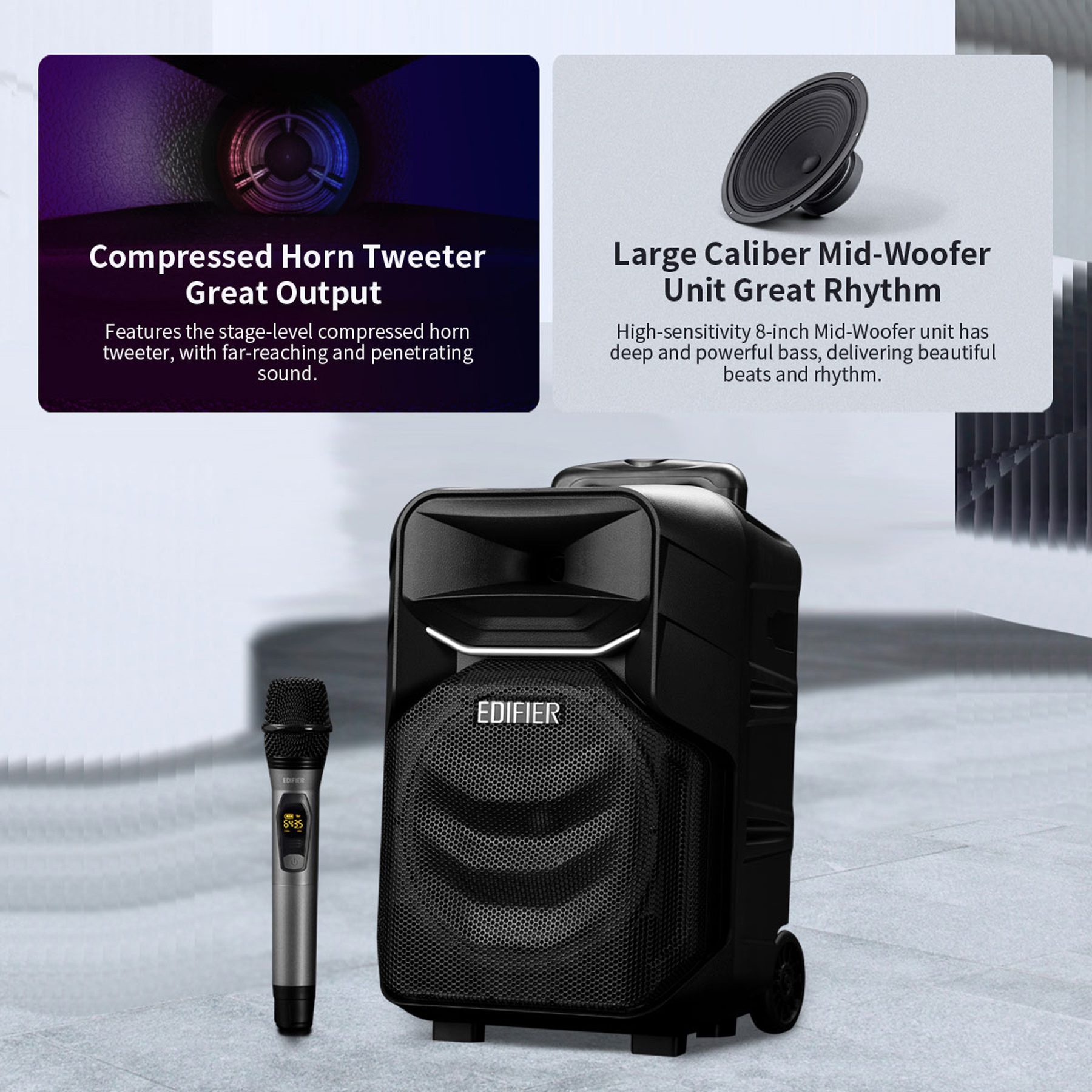 Edifier Portable Trolley Speaker