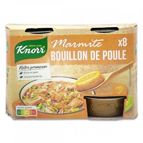 KNORR MARMITE BOUILLON CHICKEN 8PK 224G