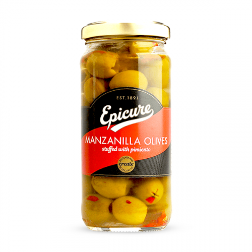 EPICURE MANZANILLA OLIVES STUF W. PIMIENTO 235G