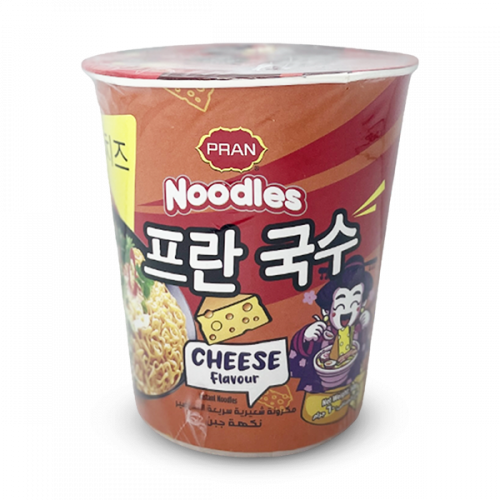 PRAN NOODLES CHEESE FLAVOUR CUP 60G