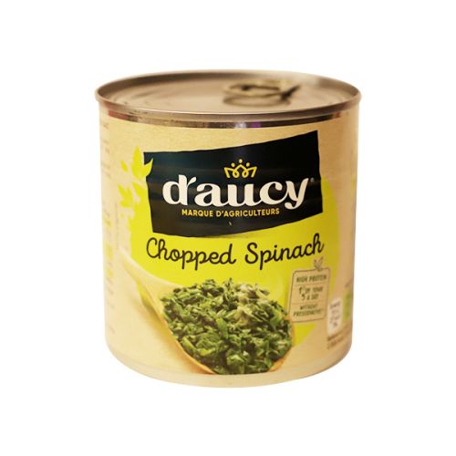 D'AUCY CHOPPED SPINACH 395G