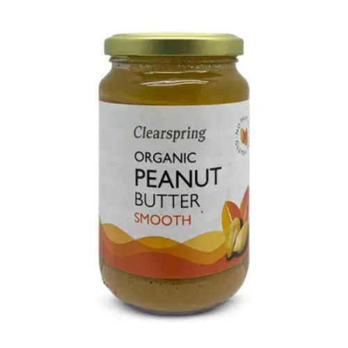 CLEARSPRING ORGANIC PEANUT BUTTER SMOOTH 350G