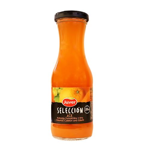 JUVER SELECCION ORANGE CARROT JUICE 200ML