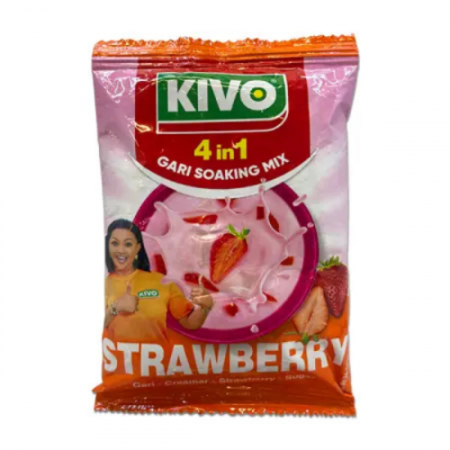 KIVO 4 IN 1 GARI SOAKING MIX STRAWBERRY 120G