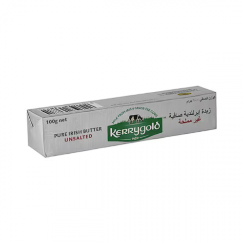 KERRYGOLD IRISH BUTTER UNSALTED 100G