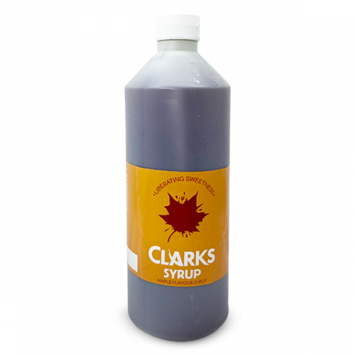 CLARKS MAPLE FLAVOURED SYRUP 1L