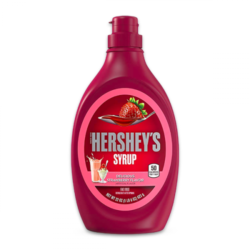 HERSHEYS STRAWBERRY SYRUP 623G