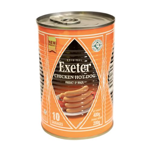 EXETER CHICKEN HOT DOG 400G