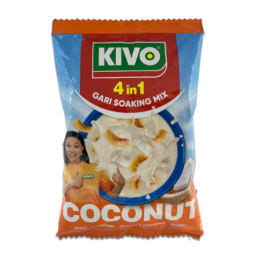 KIVO 4 IN 1 GARI SOAKING MIX COCONUT 120G
