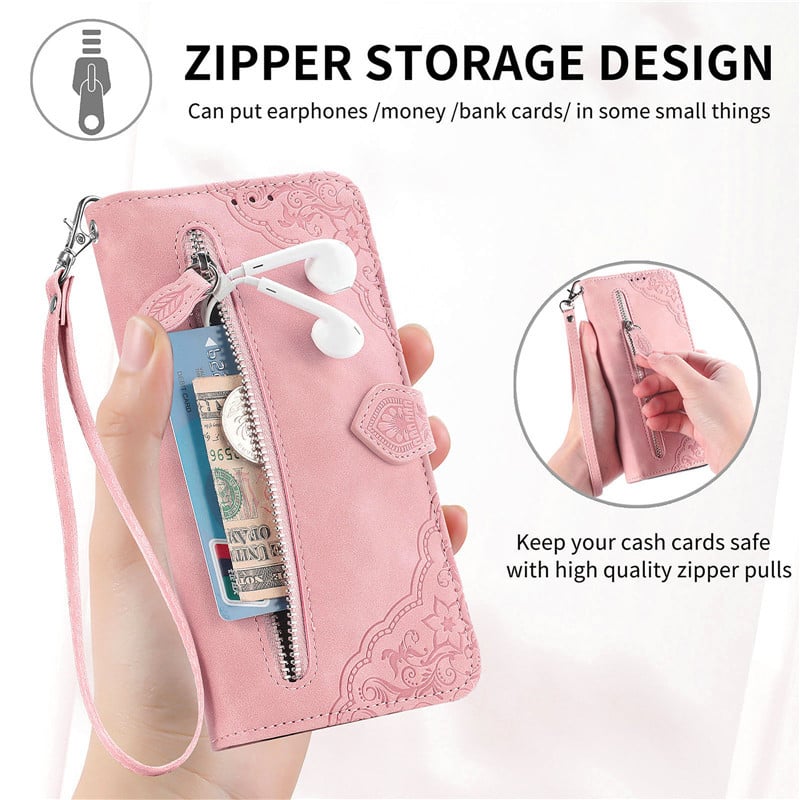 Luxury Leather Flip Phone Case For iPhone 14 13 Pro 11 12 XR X XS Wallet Bracket Cover Card Slot hone Bag Stand Cover