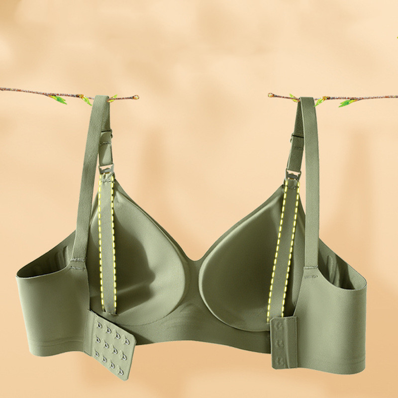 Pregnant Women Breastfeeding Underwear Bras Sexy Breast Feeding Bra Without Steel Ring Jelly Glue Bras Maternity Nursing Bra