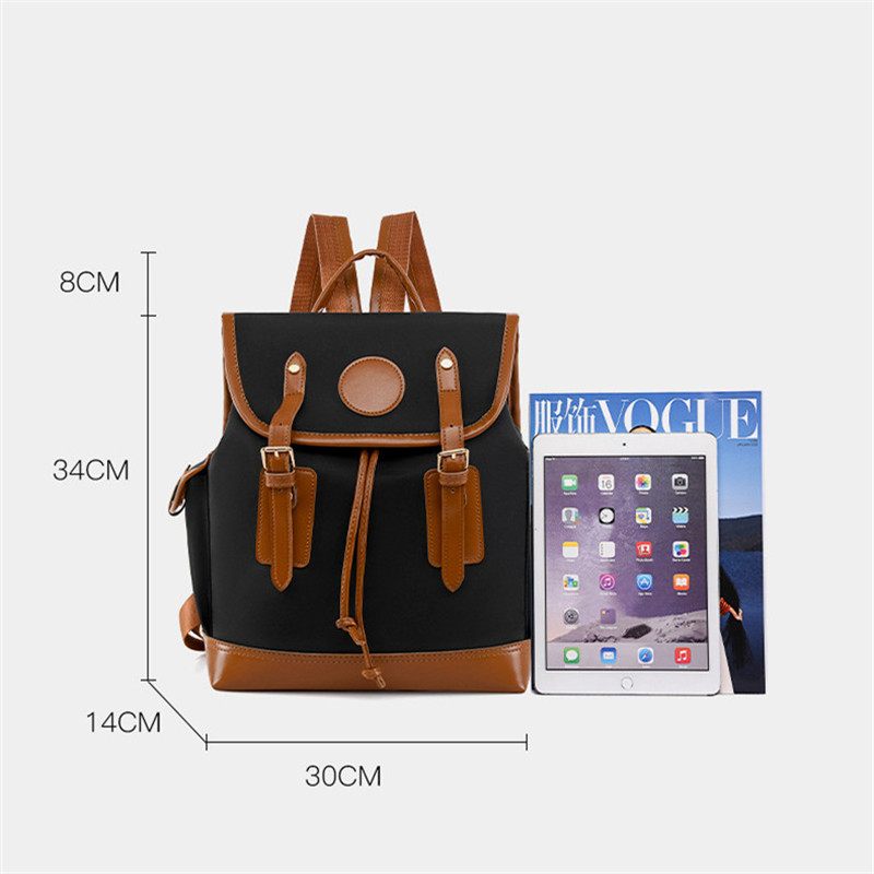 New Ladies Casual Backpack Women Oxford Waterproof Travel Backpacks Light Weight Hiking Shoulder Bag Large Capacity Rucksack