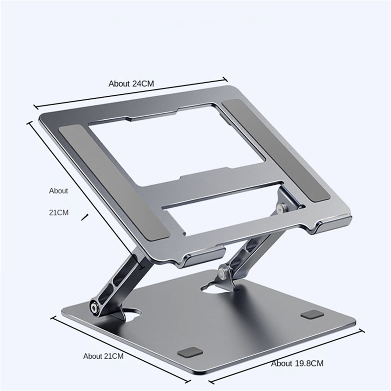 Laptop Stand Foldable Carbon Steel Portable Notebook Stand 9-17 Inch For Macbook Air Pro Computer Bracket Laptop Holder Base