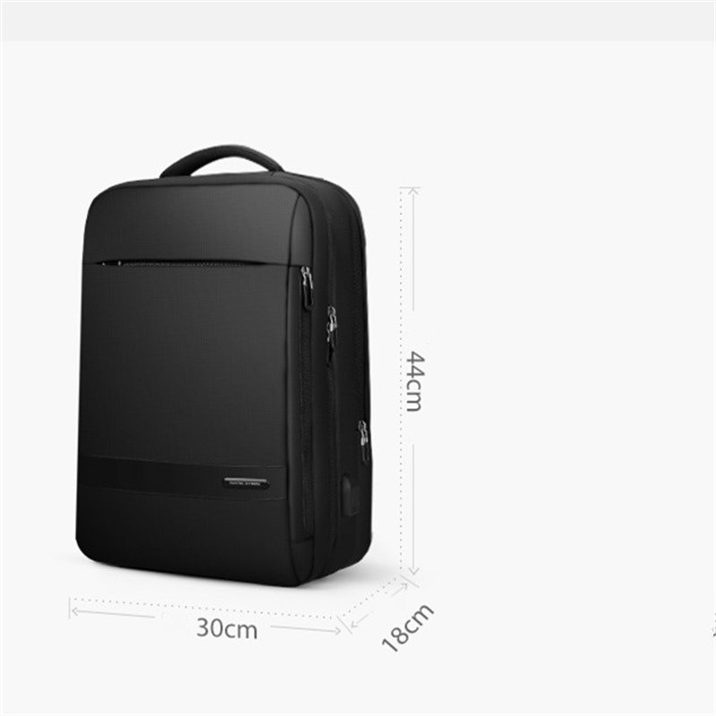 Waterproof 15.6 Inch Laptop Backpack Men USB Charging Travel Backpack Men Oxford Rucksack School Bag Male Business Travel Bag