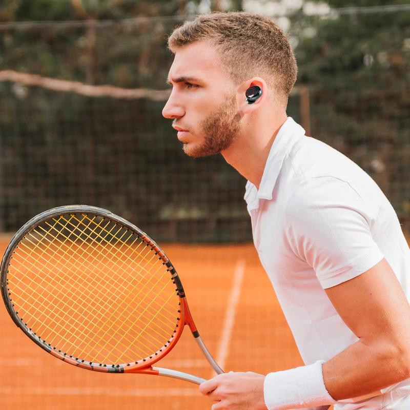 TWS Wireless Bluetooth Headset LED Display Fone Headphones Gaming Earphone Touch Stereo Noise Reduction Earbuds with Mic