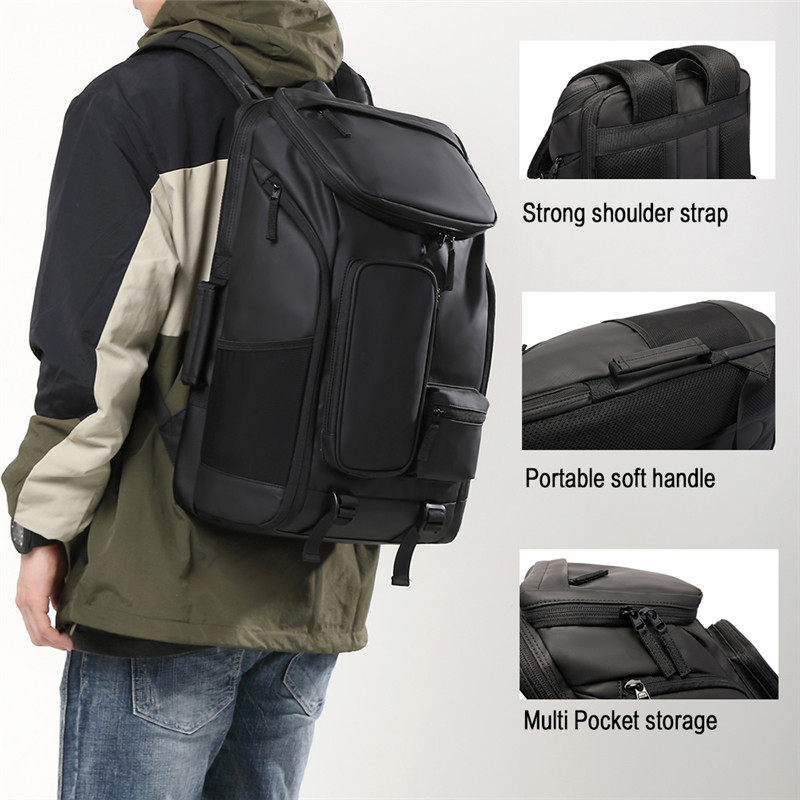 Fashion Waterproof Business Backpack Men School Backpacks 17.3 Inch Laptop Backpack Large Capacity Bagpacks for Men Travel Bag