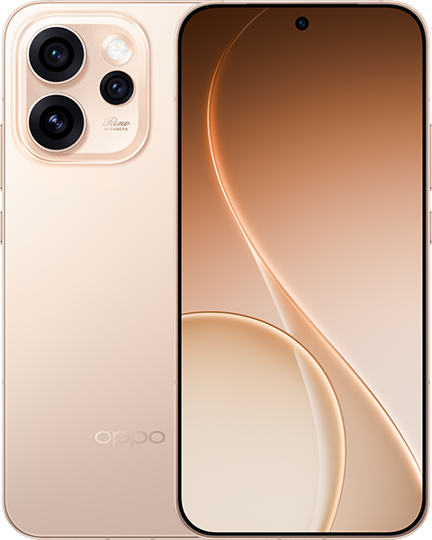OPPO Reno 13 Pro Official Case — Clear Shockproof Protective Cover