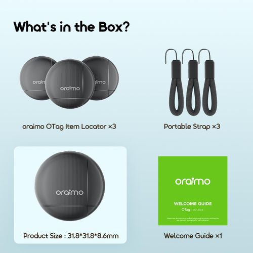 Oraimo OTag IP65 Waterproof iOS Item Locator