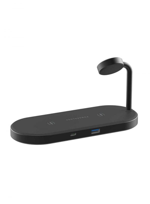 Powerology 4 in 1 Charging Dock 60W UK - Black