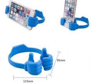 Phone Holder Lazy Mobile Thumb Cell Smartphone Tablet universal Accessory Mount Support Desk Desktop Table Stents